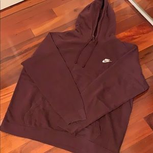 Men’s Nike Burgundy Hoodie